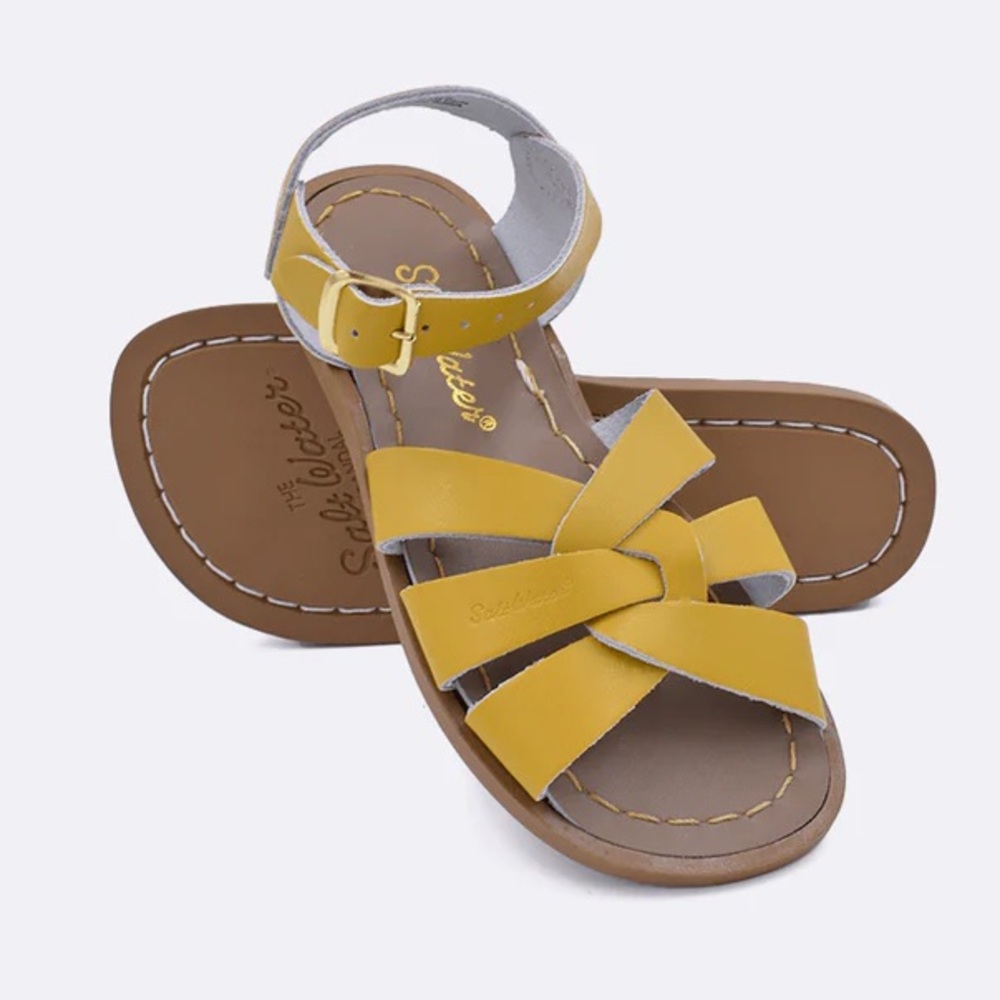Salt Water Original - Little Kid 2, mustard yellow